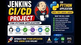 Jenkins CI/CD Project for Python Application | End-to-End Pipeline 🚀