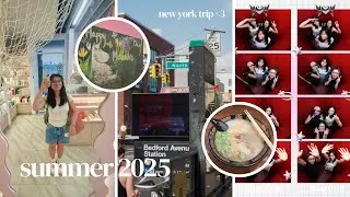 summer diaries ⋆˚࿔ new york trip with friends & shopping shenanigans!! 💞🧸⋆.𐙚 ̊ | vlog 2025
