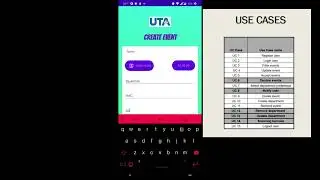 UTA Event Tracker Demo