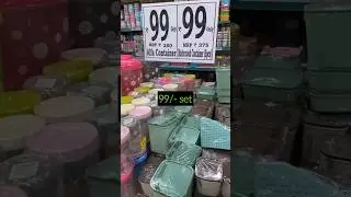 Dmart container collection.