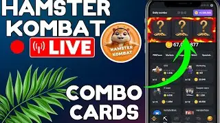 Hamester Kombat Daily Combo Cards ♦️ 27 August  The Tecky👍 Live
