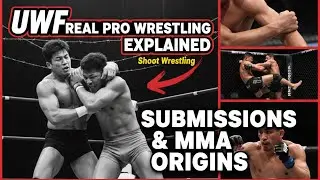 UWF Real Pro Wrestling Explained | Shoot Wrestling, Submissions & MMA Origins (Full Match Footage)