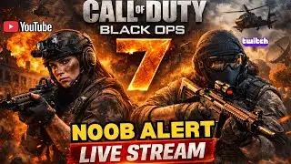 NOOB JUMPS INTO BLACK OPS 7 MULTIPLAYER 😭🔫