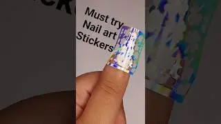 easy nail art stickers💅#nails #nailart #naildesign #nailtech #fallnails #diynails #shorts #ytshorts