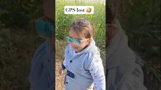 GPS lost&hellip; baby exploring sarson ka khet 😂🌾 #babyfun #babyfashion #babyboss #funny #viral