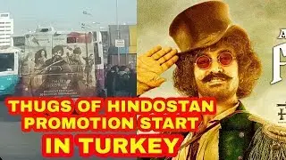 Thugs of hindostan Movie promotion start in Turkey/AMIRKHAN/AMITABH BACHAAN