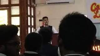 High School farewell speech by Aameer P M