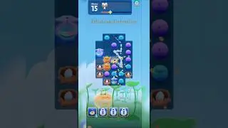 Glompa - cute link chain connect match puzzle game color match game Level 10 casual mobile gameplay