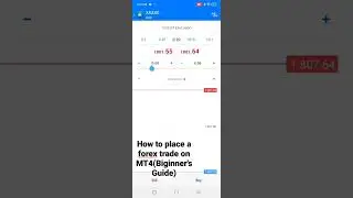How to execute a forex order fast. Trade on MT4 For Android phone.Beginners Guide to trading forex.