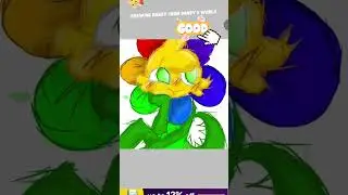 i draw dandy from dandys world^_^#DW#do not repost my videos●~●