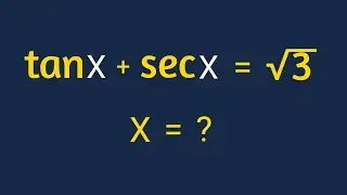 Harvard Exam Tricks | A Trigonometry Problem 