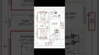 24*28 House Plan || 24 by 28 feet || 24 x 28 || 24x28 Ghar Ka naksha