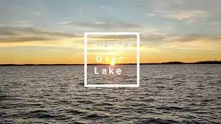 SunSet over lake
