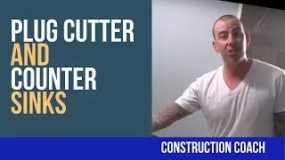 Plug Cutter and Counter Sinks