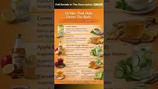 Detox Drinks That Cleanse Your Liver, Kidneys, and Gut Naturally