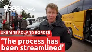 Border crossing between Ukraine and Poland improving | SBS News