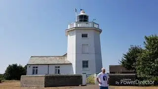 WALKING FROM CROMER LIGHTHOUSE TO OVERSTRAND CLIFF TOP CAFE JULY 2018