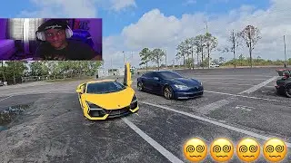 LET THE REVUELTO COOK!!! Lamborghini Revuelto vs Tesla Model S Plaid(REACTION)