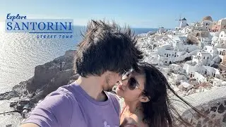 Explore Santorini Streets & Cafe's..!! | Charisma Suites Oia Greece