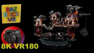 Lego Review 10236 Ewok Village 8K/4K/3D BazBrickVR S01E39
