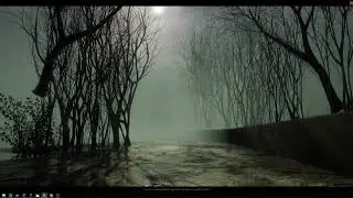 Unreal Engine 4 Cloud Shadow Test