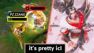 GORGEOUS COLOR SCHEME.. NEW SKIN: PETALS OF SPRING YASUO!!