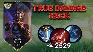 HANABI TRUE DAMAGE?😱, PERFECT BUILD CRITICAL DAMAGE AND EXPLOSION, STRONG LATE GAME.| SOLO RANK✨