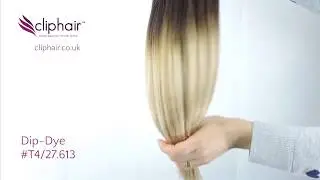 Tape Hair in Dip-Dye/Ombre #4/27.613 by Cliphair.co.uk