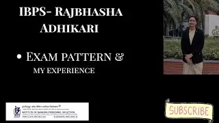IBPS SO RAJBHASHA ADHIKARI-2025 | MY Experience | Exam Pattern | Bank of Baroda| My Scorecard🔥|