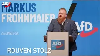 Rouven Stolz AfD, Direktkandidat für den Landtag in Baden-Württemberg