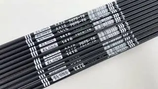 1416 aluminum arrow shafts for archers #shorts