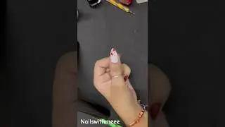 ✨Easy Nailart at home for beginners 😍💅#nailswithmeee #nail #shorts