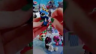 Я открыла ВЕСЬ ПОДАРОК ​​до Рождества 🤫 #LPS #littlestpetshop #ностальгия #распаковка #слепойбокс