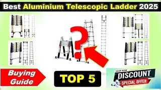 Top 5 Best Aluminium Telescopic Ladder in India 2025 with Price ✅ Buying Guide ✅ Aluminium Ladder