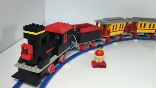 LEGO Vintage 119 Super Train Set - From 1968 - plus 157 direction changer