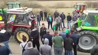 Zetor 7245 vs FIAT 80-90 Traktorijada Srbac 2019