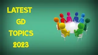 Latest Group Discussion (G.D) Topics 2023 | SSB INTERVIEW