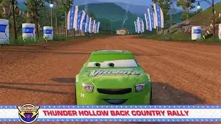 Cars 3: Driven to Win Stunt Showcase - Thunder Hollow Back Country Rally - Gameplay HD