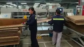 Two head stitching machine