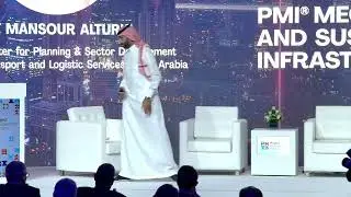 Dr. Mansour Alturki Gives Keynote Speech at PMI&reg; Summit PMI&reg; Mega Projects Summit, Dubai 2022