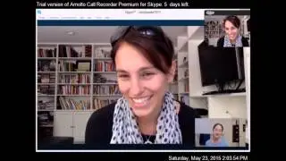 Amy Jo Johnson Skype chat!