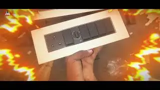 🛠️ 8 modular switch board connection #electric work ⚡