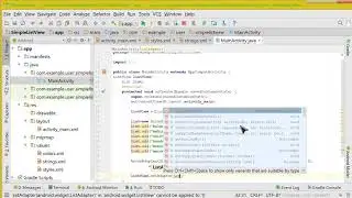 How to make Simple ListView using arrayAdapter(easiest tutorial)