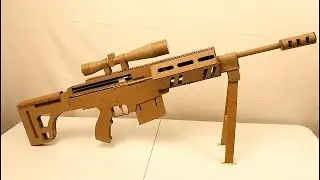 Cómo hacer un rifle de cartón