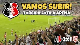 INCRÍVEL 😱 FESTA DE ARREPIAR DA TORCIDA DO SANTA CRUZ [lotou a arena]