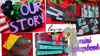 Friendship Day Special Mini Scrapbook || Friendship Day gift ideas || How to make scrapbook