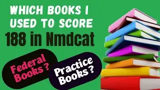 Mdcat 2021| Which Books I used to score 188 in National MDCAT | Mahnoor Shawal