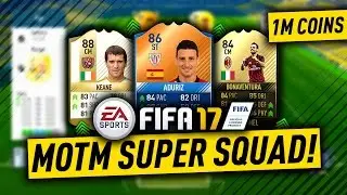 MOTM ADURIZ SUPER SQUAD! NEW AWESOME CARD STYLE! FIFA 17 ULTIMATE TEAM!