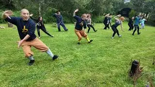 Shaolin Rou Quan/Soft Fist in KungFu.Life Summer Retreat 2025 #kungfulife  #qigong #shaolinkungfu
