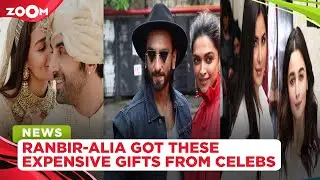 Ranbir Kapoor and Alia Bhatt receive EXPENSIVE gifts from Deepika Padukone, Katrina Kaif and others!